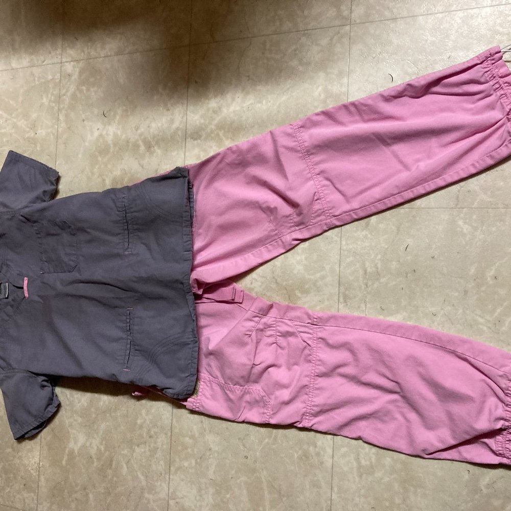 scrub outfit